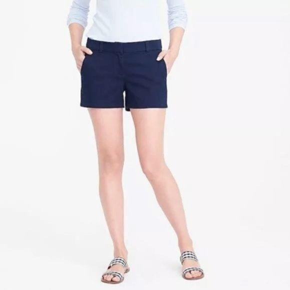 J. Crew Pants - J.Crew Broken In Chino Shorts Navy Blue Size 2